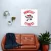 Monthly Fitness, Fitness Instructor Canvas Print Official Fitness Merch