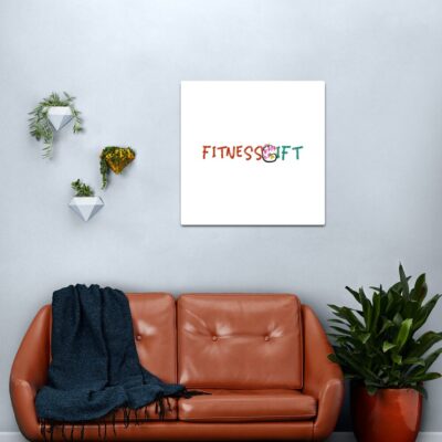 Fitness Gift Canvas Print Official Fitness Merch