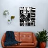 Go Heavy Or Go Home Gym Fitness Canvas Print Official Fitness Merch