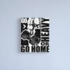 Go Heavy Or Go Home Gym Fitness Canvas Print Official Fitness Merch