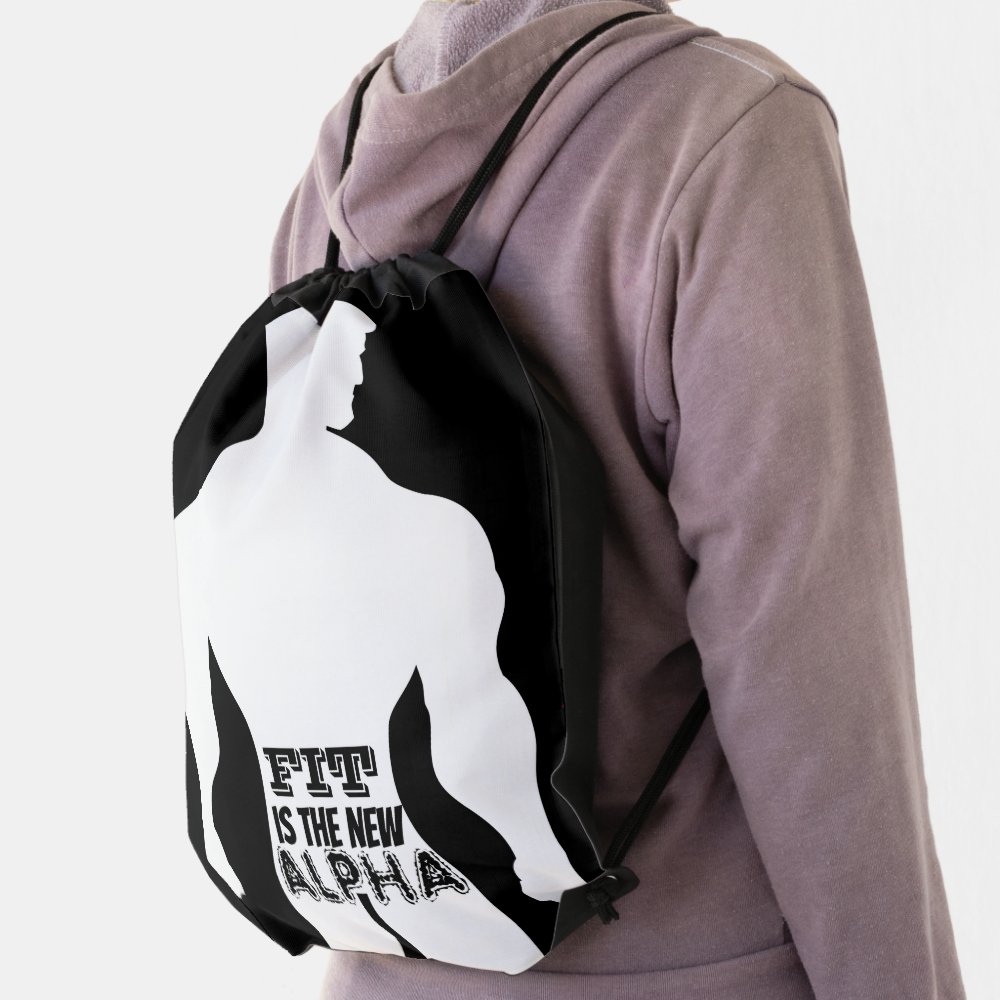 fit is the new alpha anytime fitness for him drawstring bag r2c5ba175b7e44356a9d878c9ed549132 qwkt5 1000 - Fitness Gifts Store