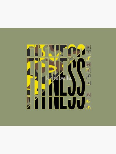 Fitness Training With Military Cuts Tapestry Official Fitness Merch