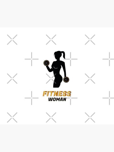 Fitness Woman Design Tapestry Official Fitness Merch