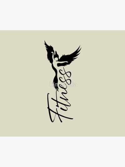 Fitness Training With Bird Woman Tapestry Official Fitness Merch