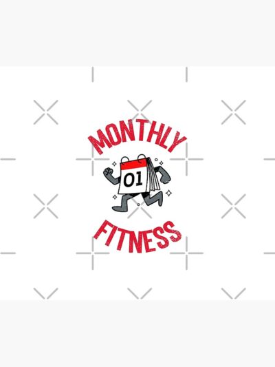 Monthly Fitness, Fitness Instructor Tapestry Official Fitness Merch