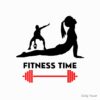 Fitness Time Tote Bag Official Fitness Merch