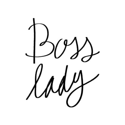 Boss Lady - Black By Get It Girl Fitness Tote Bag Official Fitness Merch