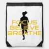 focus believe breathe yellow running fitness drawstring bag r68946599fcad469abafb396f9450bf9e zffcx 1000 - Fitness Gifts Store