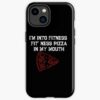 I'M Into Fitness  Fit' Ness Pizza In My Mouth Iphone Case Official Fitness Merch