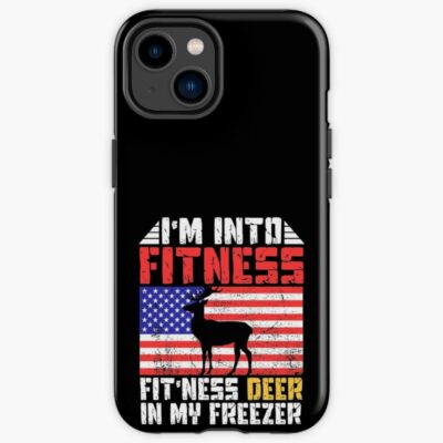 I'M Into Fitness Fit Ness Deer In My Freezer - Fun Deer Hunting Design Iphone Case Official Fitness Merch