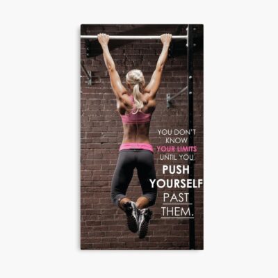 Women'S Fitness Inspirational Quote And Saying Poster Official Fitness Merch