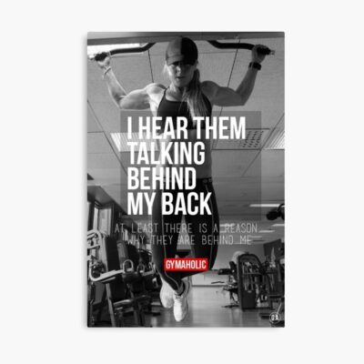 Women'S Fitness Inspirational Workout Quote Poster Official Fitness Merch