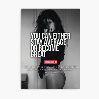 Women'S Fitness Inspirational Quote And Saying Poster Official Fitness Merch