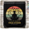 personalized yoga studio fitness instructor guru drawstring bag r r1bxg 1000 - Fitness Gifts Store