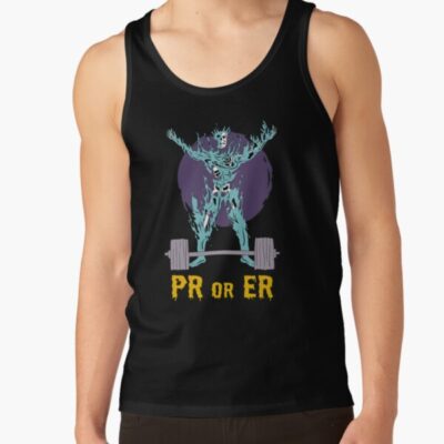 Pr Or Er Weightlifting - Bodybuilding Fitness Gym Tank Top Official Fitness Merch