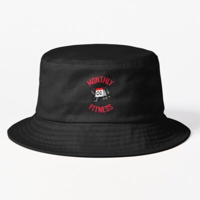 Monthly Fitness, Fitness Instructor Bucket Hat Official Fitness Merch