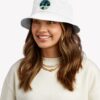 Retro Distressed Fun Fitness Workout Mode On Bucket Hat Official Fitness Merch