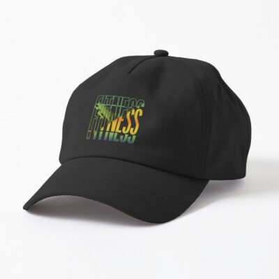 Fitness Training With Colorful Cuts Cap Official Fitness Merch