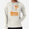 Nordic Walking Sport Hoodie Official Fitness Merch