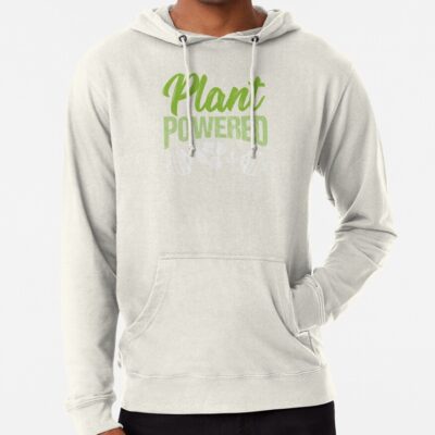 Fitness Bodybuilder Bodybuilding Plant Powered Gift Idea Hoodie Official Fitness Merch