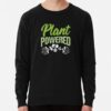 Fitness Bodybuilder Bodybuilding Plant Powered Gift Idea Sweatshirt Official Fitness Merch