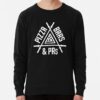 Pizza, Bars And Prs Fitness Triangle Sweatshirt Official Fitness Merch