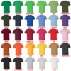 t shirt color chart - Fitness Gifts Store