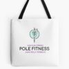 Dare To Be Different Pole Fitness Tote Bag Official Fitness Merch