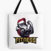 Fitness Coach, Fitness Challenge Tote Bag Official Fitness Merch