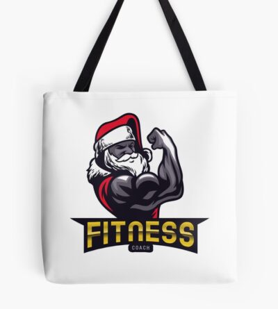 Fitness Coach, Fitness Challenge Tote Bag Official Fitness Merch