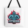 Fitness Sign Tote Bag Official Fitness Merch