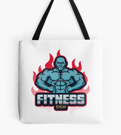 Fitness Sign Tote Bag Official Fitness Merch