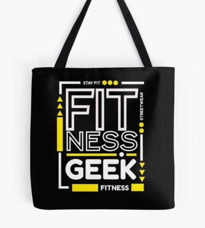 Fitness Geek Tote Bag Official Fitness Merch