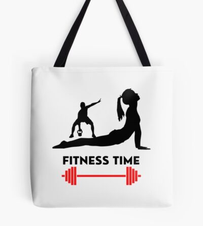 Fitness Time Tote Bag Official Fitness Merch