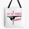 Pole Fitness Addict Tote Bag Official Fitness Merch