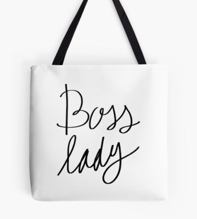 Boss Lady - Black By Get It Girl Fitness Tote Bag Official Fitness Merch