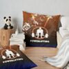 Powerlifting | Power | Deadlift Throw Pillow Official Fitness Merch