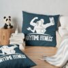 Anytime Fitness Throw Pillow Official Fitness Merch