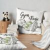 Gym & Tonic Throw Pillow Official Fitness Merch