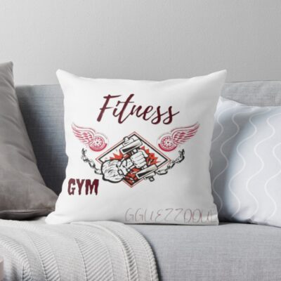 Orange Theory Fitness Apparel- Fitness Costumes Throw Pillow Official Fitness Merch