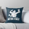 Anytime Fitness Throw Pillow Official Fitness Merch