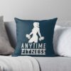 Anytime Fitness Throw Pillow Official Fitness Merch