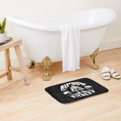 Himbo Fitness Gym Fitness Bodybuilding Motivation Bath Mat Official Fitness Merch