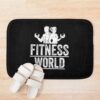 Fitness World Bath Mat Official Fitness Merch