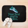 Fitness- Your First Step To Fitness Bath Mat Official Fitness Merch