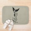 Fitness Training With Bird Woman Bath Mat Official Fitness Merch