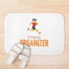 Fitness Organizer, Workout Plan Fitness Plan Bath Mat Official Fitness Merch