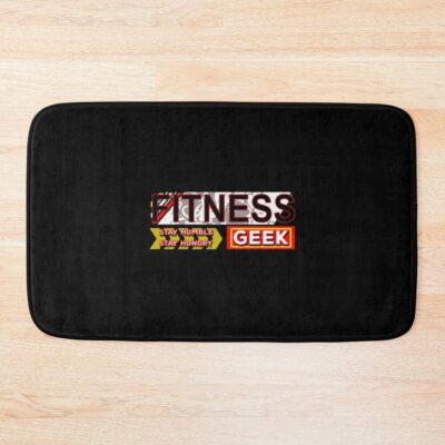 Pursue Fitness | Fitness Geek | Fitmc Bath Mat Official Fitness Merch