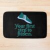 Fitness- Your First Step To Fitness Bath Mat Official Fitness Merch