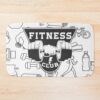 Fitness Center | Fitness Club Bath Mat Official Fitness Merch